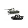 Sada: Tank Panther 1945 + Tank T-34 1943 1:87 - CORGI  Sada tanků 2ks: Panther 1945 + Tank T34 1943 - kovové modely tanků