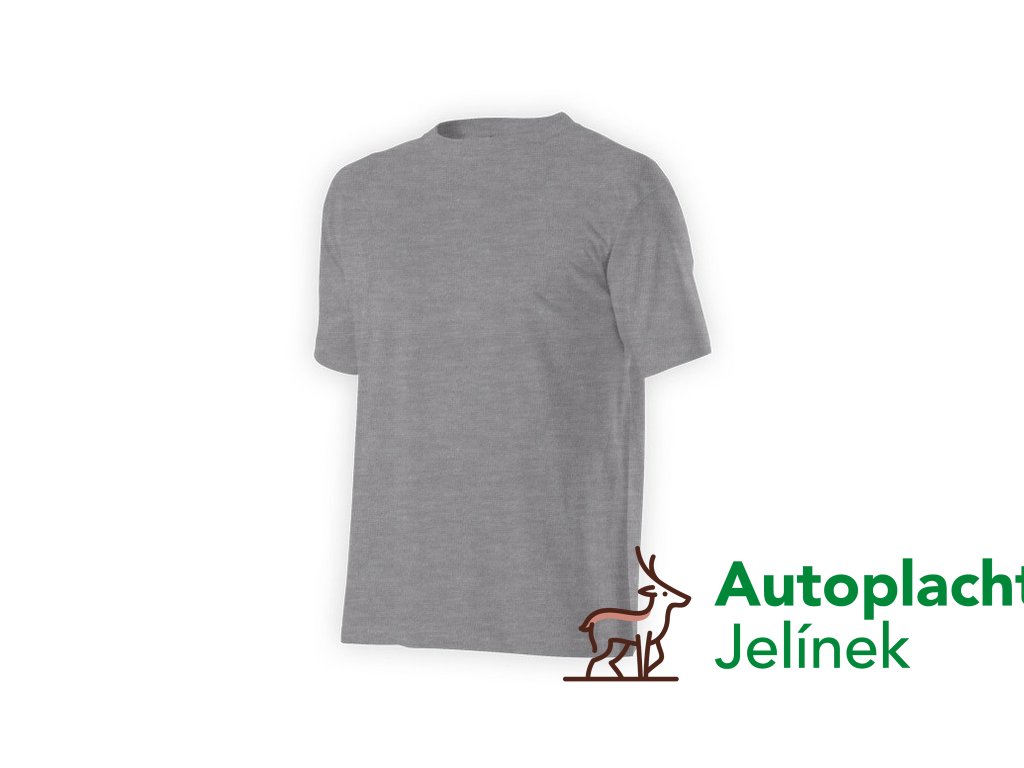 Bavlněné tričko FLORIDA tm. šedý melír, gramáž 160 g/m2 L (Velikost 3XL)