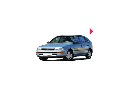 Vanička kufra plastová Toyota Corolla hatchback 1992-1996