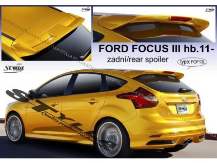 Spojler - Ford Focus   2011-2018 - FO-FOF13L - 1
