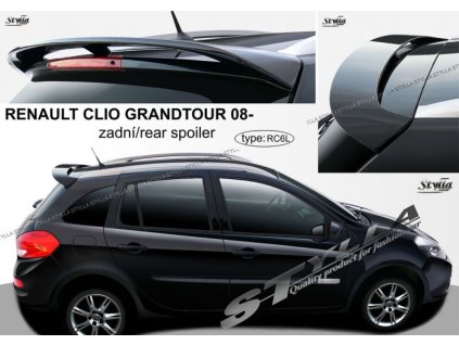 Spojler - Renault Clio GRANDTOUR  2008- - RE-RC6L - 1