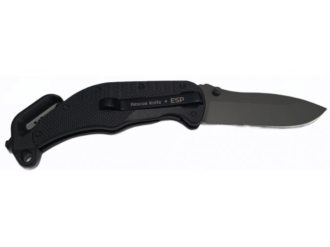 Záchranářský multifunkční nůž Rescue Knife s kombinovaným ostřím