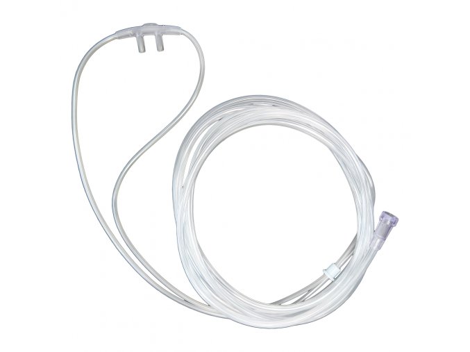 Kyslíkové nosní brýle pro dospělé s přívodní hadičkou 200 cm z PVC