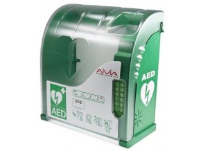 Venkovní uzamykatelný box na AED AIVIA 210
