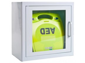 AED ZOLL Plus v alarmové skříňce