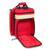 Zdravotnický batoh Rescue Red XL s pláštěnkou proti dešti s kapsou na AED