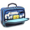 Sestrerský kufřík na domácí péči modrý otevřený