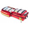 Záchranářský batoh EMS s ochranou proti dešti 25 l. otevřený