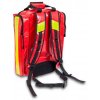 Zdravotnický záchranářský voděodolný batoh Rescue RED Tarpaulin 25 l. záda
