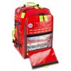 Záchranářský zdravotnický voděodolný batoh Robust RED Tarpaulin transparentní kapsa na AED 46 l.