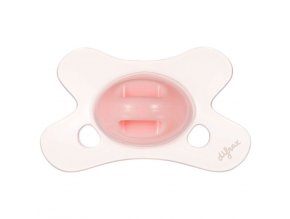 Ružový Cumlík Difrax Natural Bubble Gum 0-6 mesiacov