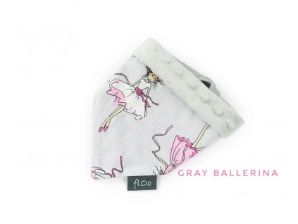 Dětský šátek Floo for baby Varianta: Gray ballerina