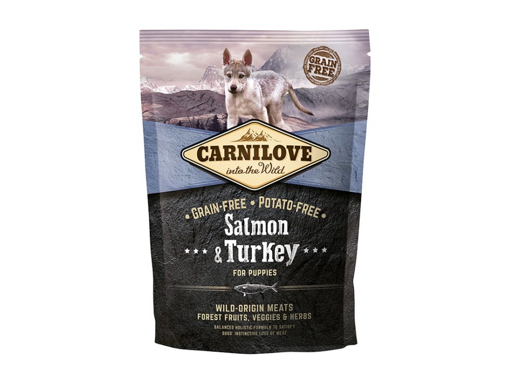 Carnilove Salmon & Turkey for puppies 1,5kg