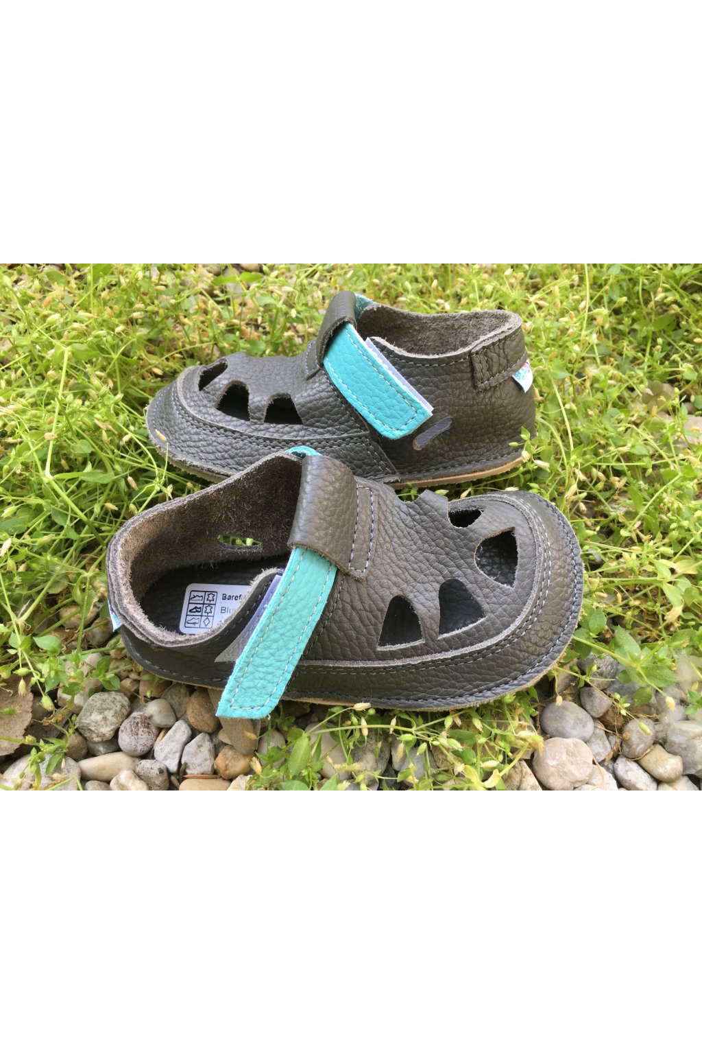 Baby Bare Shoes IO Blue Beetle - Summer Perforation