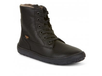 Froddo Barefoot Junior zimní boty G3160209 Black