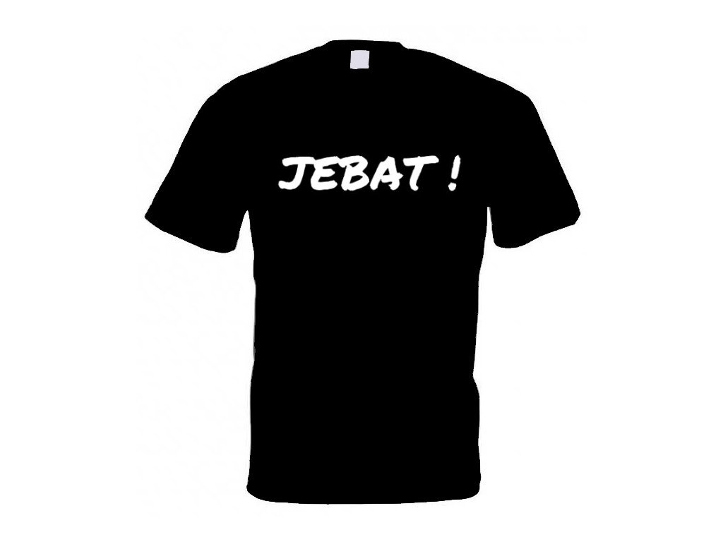 Tričko JEBAT black