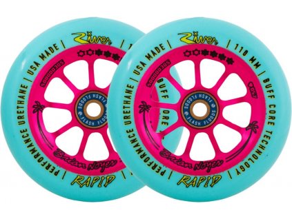 river rapid signature pro scooter wheels 2 pack mm