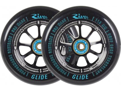 river glide kevin austin pro scooter wheels 2 pack ix