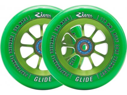 river naturals glide pro scooter wheels 2 pack eb