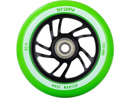 scooters components wheels story bandit dos lime green black 101 6ec0