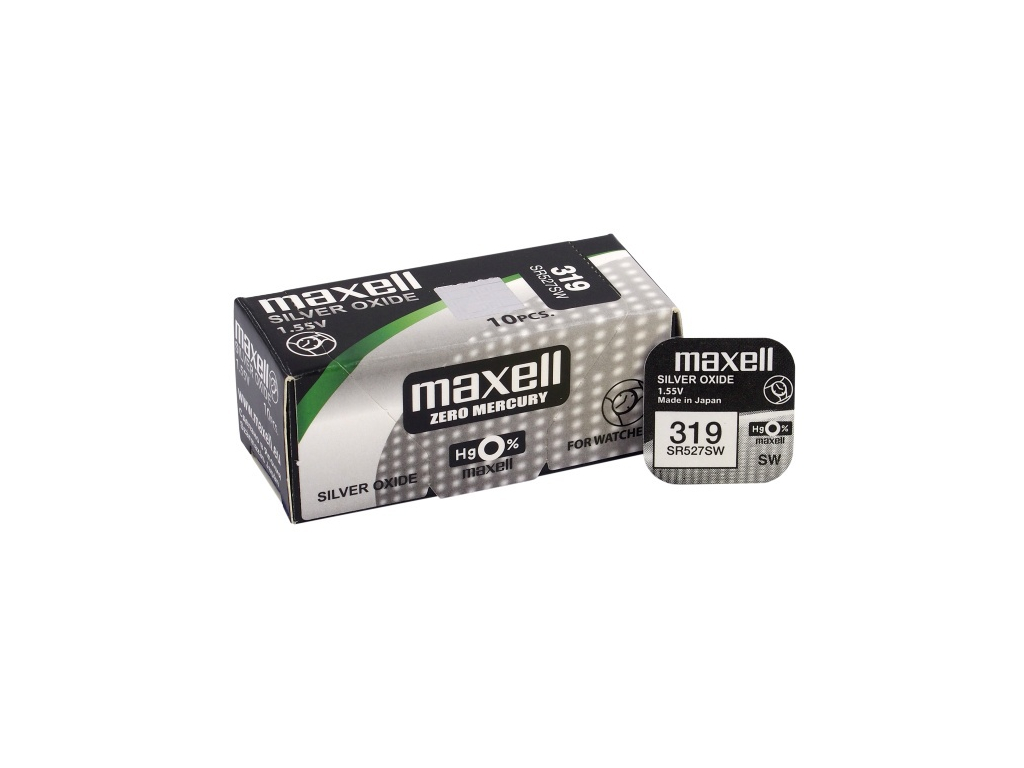 Batéria gombíková mini Maxell 319, SR527SW