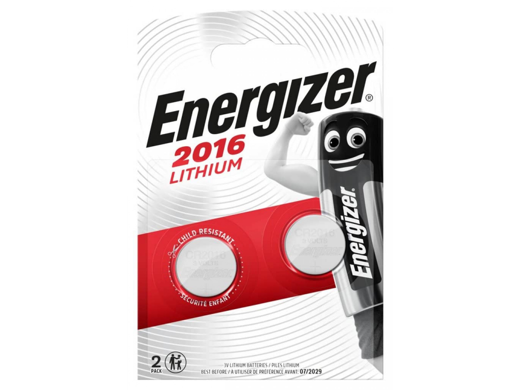 Batéria Energizer CR2016 2 ks