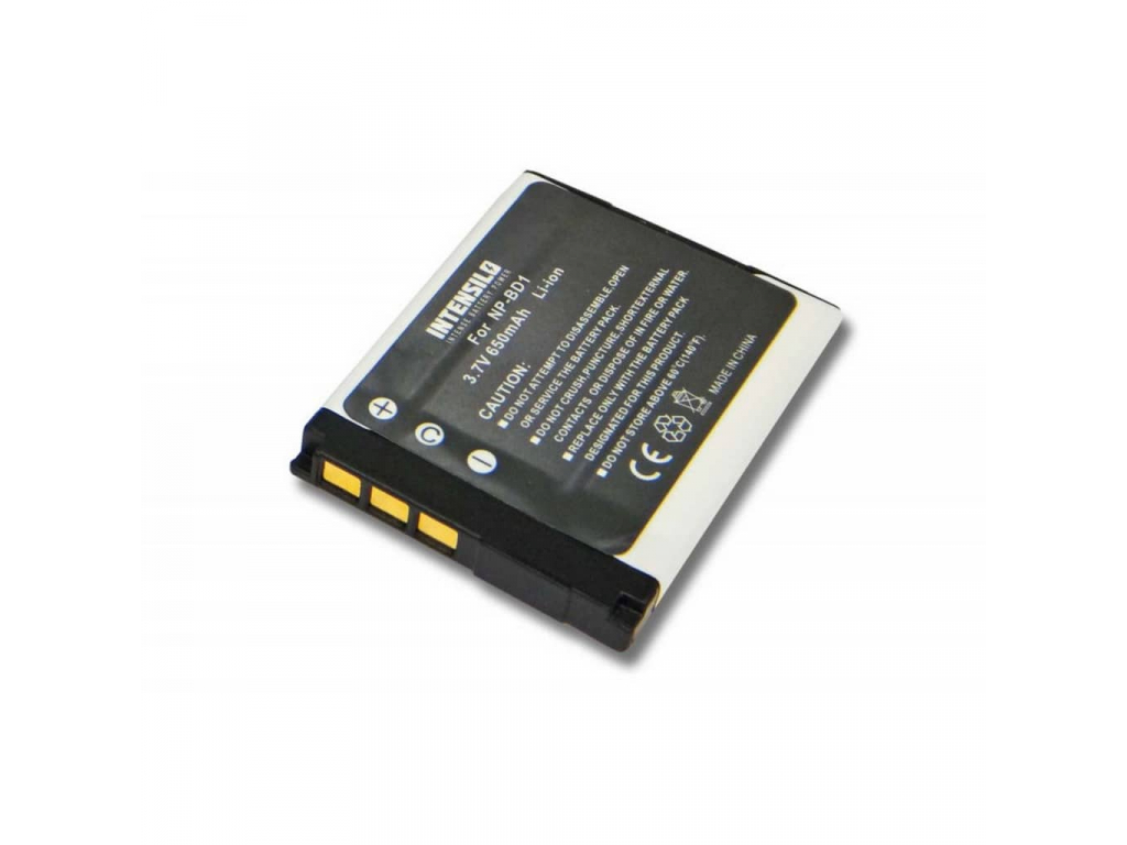 Batéria pre Sony NP BD1, Li ion 650 mAh