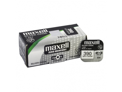 Batéria gombíková mini Maxell 390, 389, SR 1130 SW, G10
