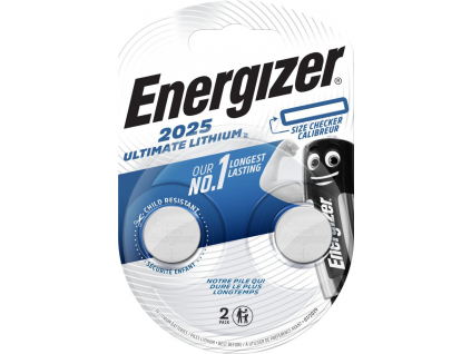 Batéria Energizer Ultimate Lithium CR2025 2 ks