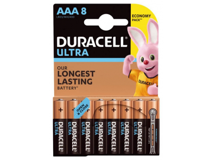 Batérie Duracell ULTRA (TURBO) AAA 1.5 V LR03 8 ks