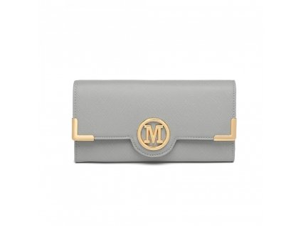 Dámska elegantná peňaženka Miss Lulu Venice - sivá