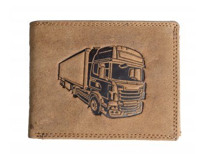 Luxusná kožená peňaženka s kamiónom