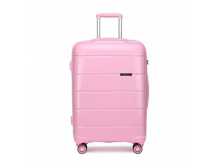 Kono cestovný kufor na kolieskach Classic Collection - ružový 50L