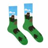 Veselé ponožky Medveď