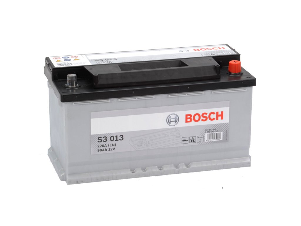 Autobatéria BOSCH S3 013, 90Ah, 12V (0 092 S30 130)