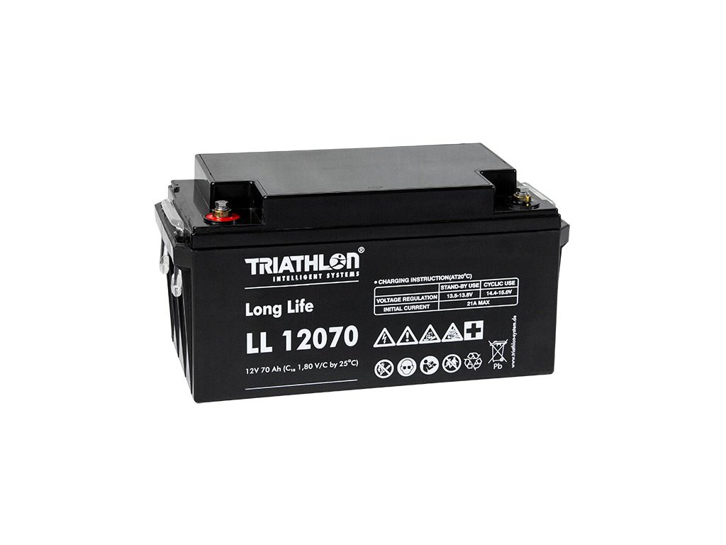 TRIATHLON LL12070 (12V - 70Ah) Záložná batéria "long life“