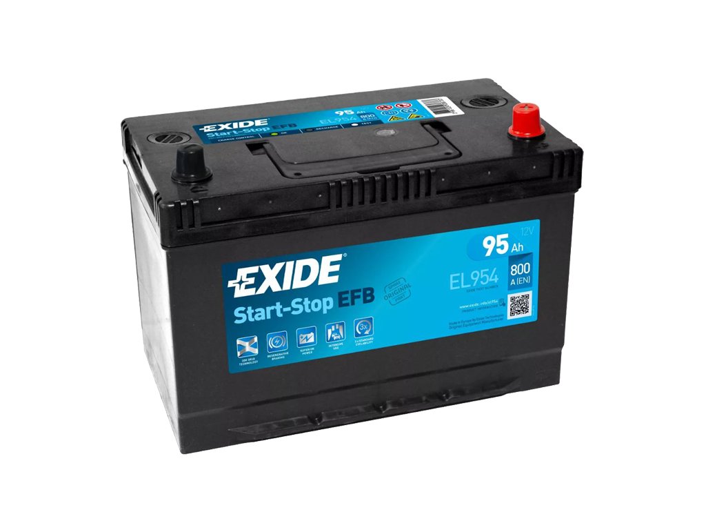 Autobatéria EXIDE START-STOP EFB 95Ah, 12V, EL954