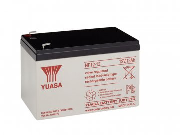 YUASA Staničná (záložná) batéria NP12-12,  12Ah, 12V