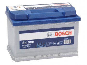 Autobatéria BOSCH S4 008, 74Ah, 12V (0 092 S40 080)
