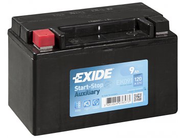Autobatéria EXIDE START-STOP 12V 9Ah 120A EK091