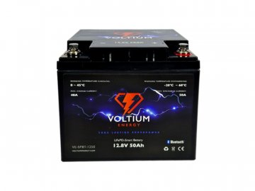 Voltium Energy LiFePO4 smart batéria VE-SPBT-1250, 12.8V, 50Ah