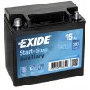 Autobatéria EXIDE START-STOP 12V 15Ah 200A EK151