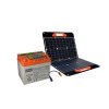GOOWEI ENERGY sada batéria OTD33 (33Ah, 12V) a prenosný solárny panel 60W