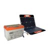 GOOWEI ENERGY sada batéria OTD100 (100Ah, 12V) a prenosný solárny panel 60W