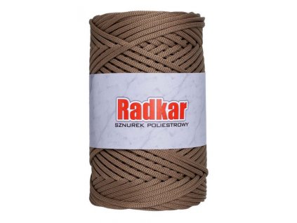 Polyesterová šňůra RADKAR 3 mm - tmavý karamel 04