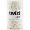 TWIST MILA 3 mm - přírodní stříbrná