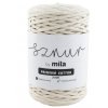 Bavlněná šňůra MILA Premium Cotton 3 mm - přírodní / ecru