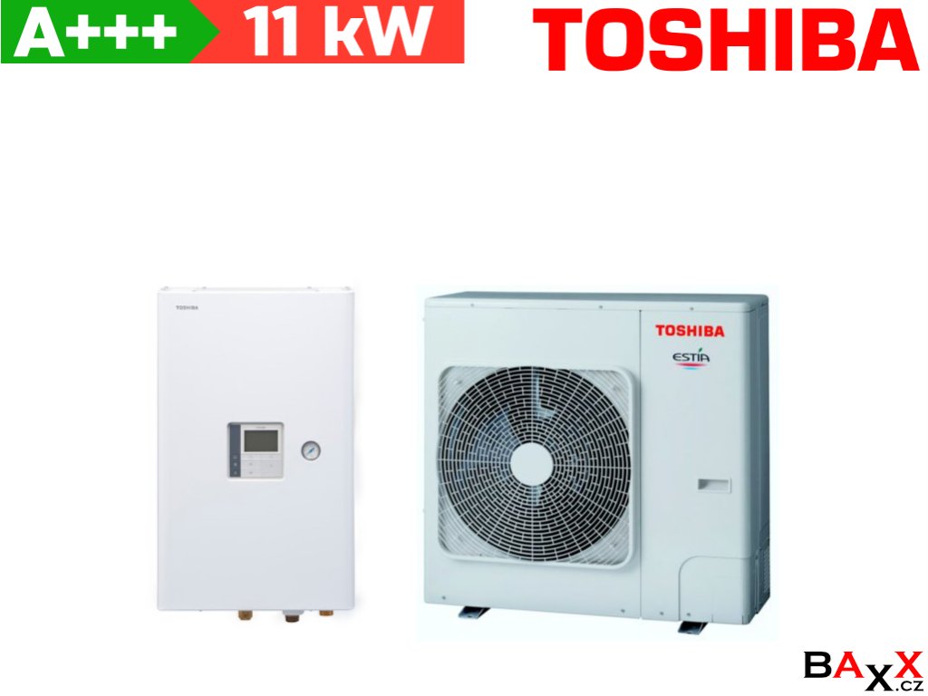 Toshiba Estia R32 HWT 1101HW E + HWT 1101XWHT6W E