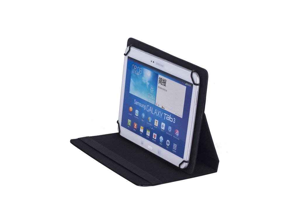 Riva Case 3007 pouzdro na tablet 10.1" kožený vzhled, černé