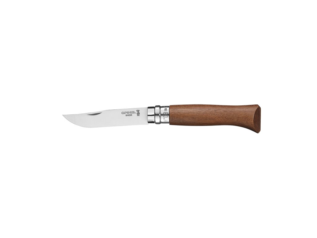 Opinel Walnut Wood N°08 zavírací nůž 8,5 cm, 002022